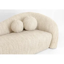 KARE Design Canapé 3-places Livia mélange creme 261cm><noscript><img width=