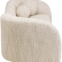 KARE Design Canapé 2-places Livia mélange creme 201cm><noscript><img width=