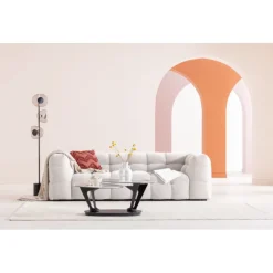 KARE Design Canapé 3-places Salamanca crème 240cm> Meubles