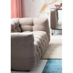KARE Design Canapé 3-places Salamanca Marron Clair 240cm><noscript><img width=