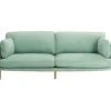 KARE Design Canapé Shirly 3-places vert menthe 221cm> Meubles
