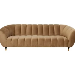 KARE Design Canapé Spectra velours marron 3-places 245cm> Meubles