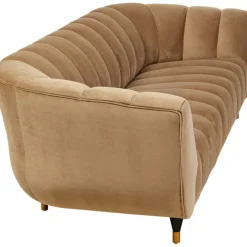 KARE Design Canapé Spectra velours marron 3-places 245cm><noscript><img width=