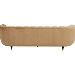 KARE Design Canapé Spectra velours marron 3-places 245cm><noscript><img width=