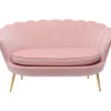 KARE Design Canapé Water Lily 2 pl. Gold Rose> Meubles