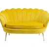 KARE Design Canapé Water Lily 2-places or jaune> Meubles
