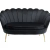 KARE Design Canapé Water Lily 2-places Or noir> Meubles