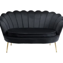 KARE Design Canapé Water Lily 2-places Or noir> Meubles