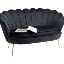 KARE Design Canapé Water Lily 2-places Or noir><noscript><img width=
