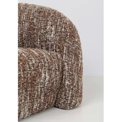 KARE Design Canapé23-places Livia mélange marron 201cm><noscript><img width=