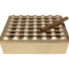 KARE Design Cendrier Soho carré laiton 25x25cm> Accessoires