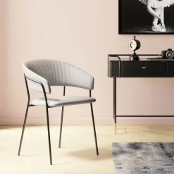 KARE Design Chaise a. acc. Belle Gris Argent (2/set)><noscript><img width=