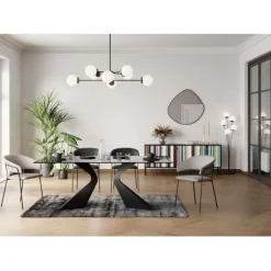 KARE Design Chaise a. acc. Belle Gris Argent (2/set)><noscript><img width=
