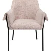 KARE Design Chaise a. acc. Bess clair Beige Flitter> Meubles