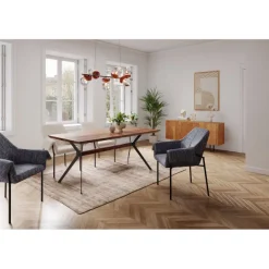 KARE Design Chaise a. acc. Bess Grey Flitter> Meubles