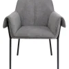 KARE Design Chaise a. acc. Bess gris> Meubles