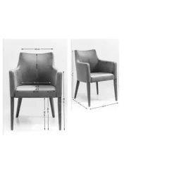 KARE Design Chaise a. acc. Black Mode gris><noscript><img width=