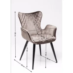 KARE Design Chaise a. acc. Dream marron><noscript><img width=