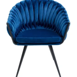 KARE Design Chaise a. acc. Knot bleu> Meubles