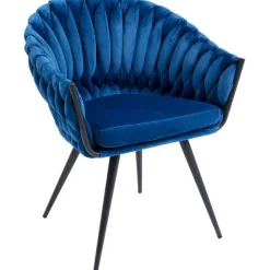 KARE Design Chaise a. acc. Knot bleu> Meubles
