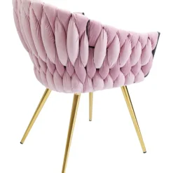 KARE Design Chaise a. acc. Knot mauve><noscript><img width=