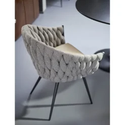 KARE Design Chaise a. acc. Knot Tweed><noscript><img width=