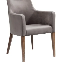 KARE Design Chaise a. acc. Mode velours gris><noscript><img width=