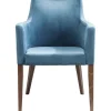 KARE Design Chaise a. acc. Mode velours pétrole> Meubles