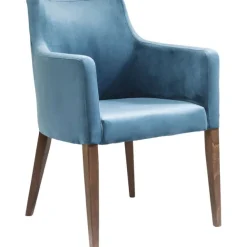 KARE Design Chaise a. acc. Mode velours pétrole><noscript><img width=