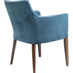 KARE Design Chaise a. acc. Mode velours pétrole><noscript><img width=