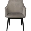 KARE Design Chaise a. acc. Modino velours gris> Meubles