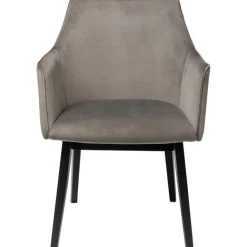 KARE Design Chaise a. acc. Modino velours gris> Meubles