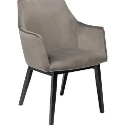KARE Design Chaise a. acc. Modino velours gris> Meubles