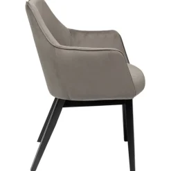 KARE Design Chaise a. acc. Modino velours gris><noscript><img width=