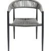 KARE Design Chaise a. acc. Palma gris> Meubles