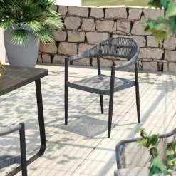 KARE Design Chaise a. acc. Palma gris> Meubles