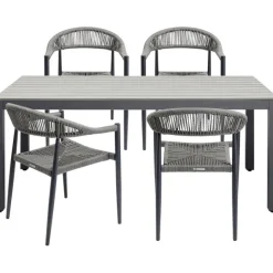KARE Design Chaise a. acc. Palma gris><noscript><img width=