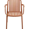 KARE Design Chaise a. acc. Porto Santo terracotta> Meubles