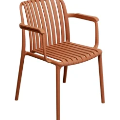 KARE Design Chaise a. acc. Porto Santo terracotta> Meubles