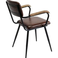 KARE Design Chaise a. acc. Salsa.cuir marron><noscript><img width=