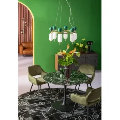 KARE Design Chaise a. acc. San Francisco vert foncé><noscript><img width=