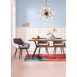 KARE Design Chaise a. acc. San Francisco gris> Meubles