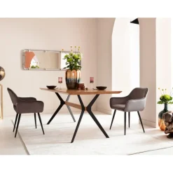 KARE Design Chaise a. acc. San Francisco gris><noscript><img width=