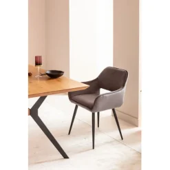 KARE Design Chaise a. acc. San Francisco gris><noscript><img width=