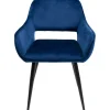 KARE Design Chaise a. acc. San Francisco bleu> Meubles