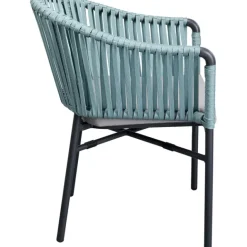 KARE Design Chaise a. acc. Santanyi vert pétrole><noscript><img width=