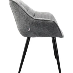 KARE Design Chaise a. acc. Thelma mélange gris><noscript><img width=