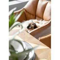 KARE Design Chaise a. acc. Thinktank marron><noscript><img width=