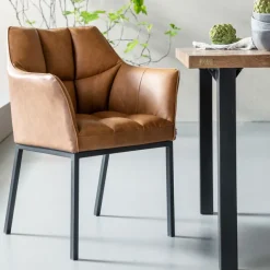 KARE Design Chaise a. acc. Thinktank marron><noscript><img width=