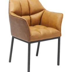 KARE Design Chaise a. acc. Thinktank marron><noscript><img width=